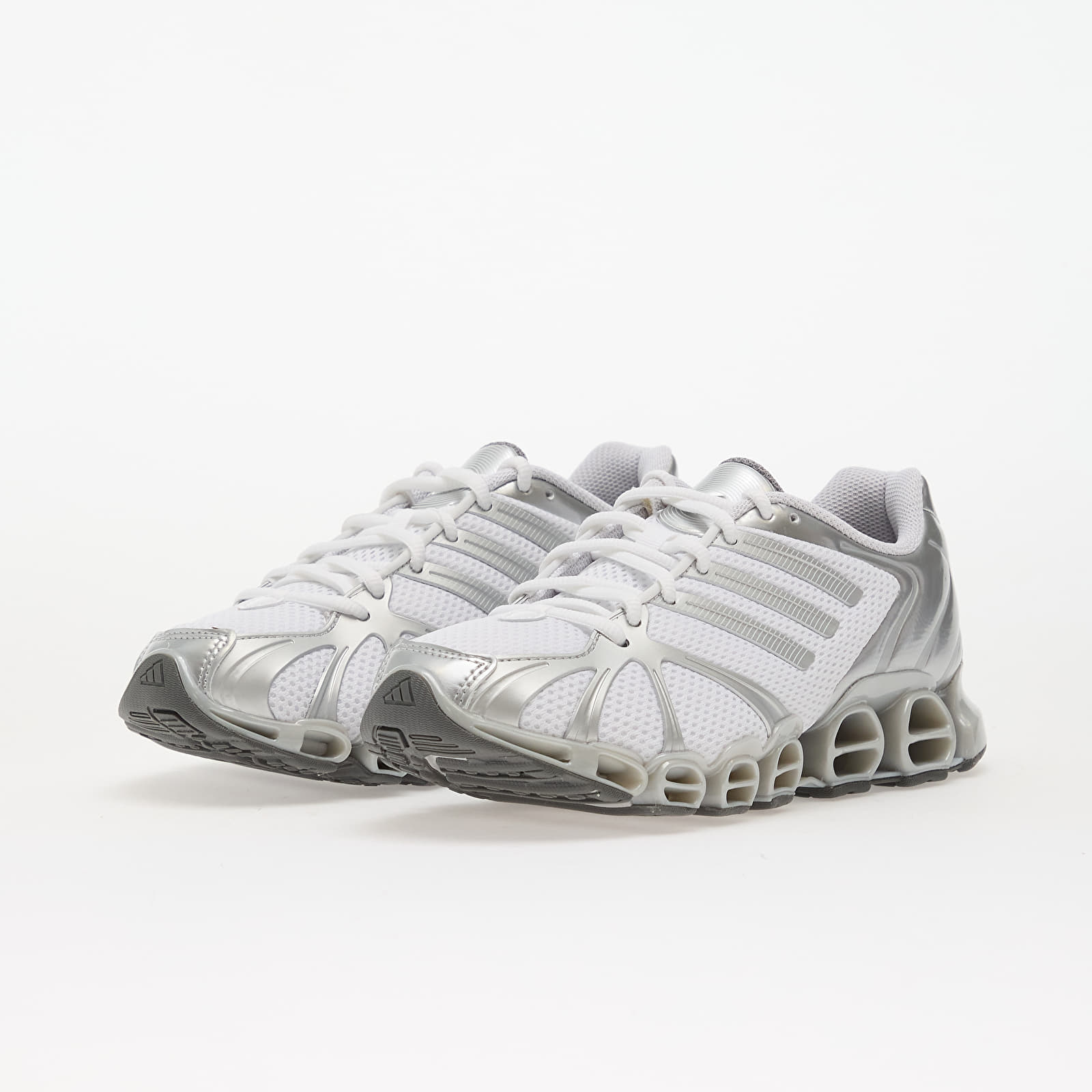 Damen Sneaker und Schuhe adidas Mega Ghostride W Ftw White/ Silver Metallic/ Metallic Silver