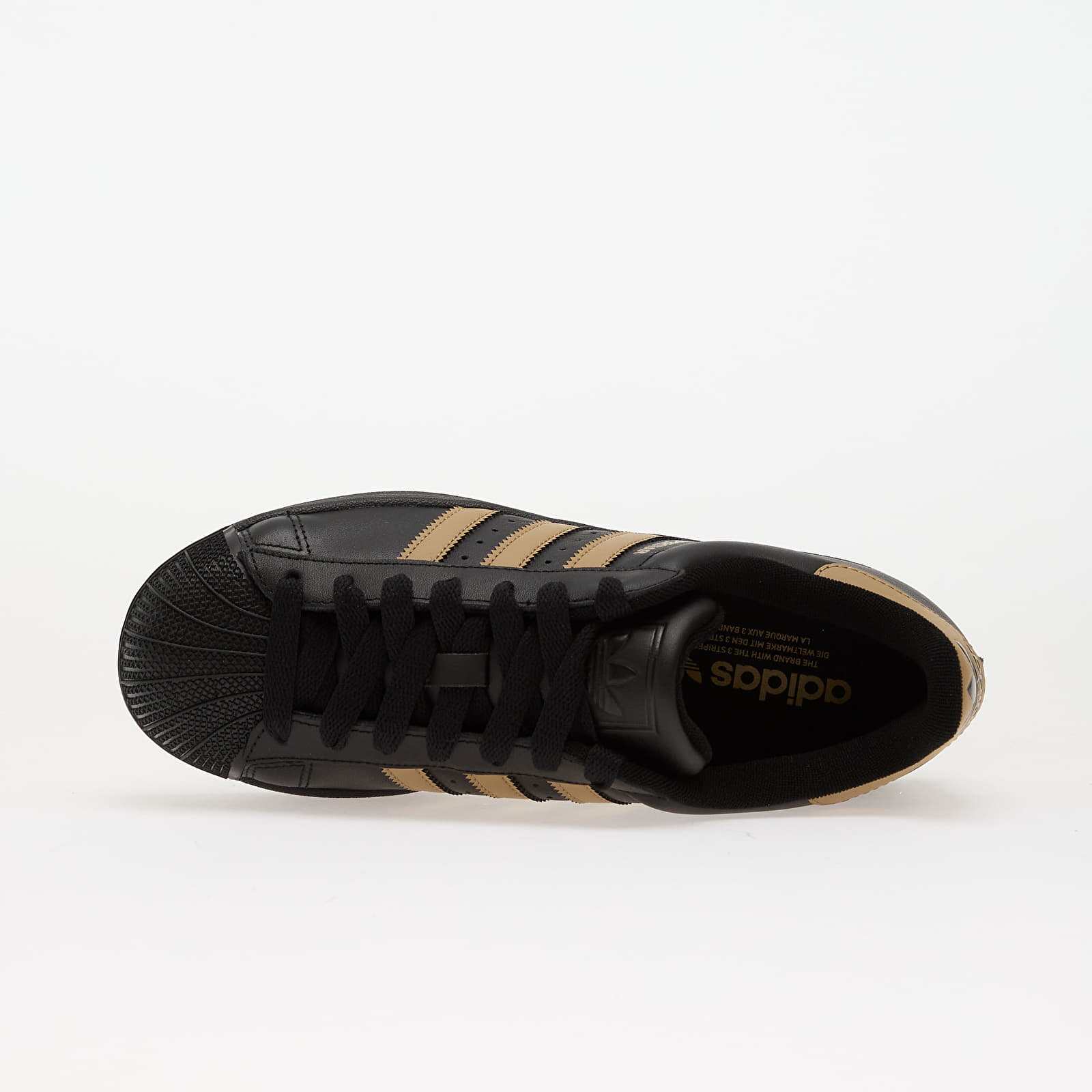 Naisten kengät adidas Superstar II W Core Black/ Cardboard/ Core Black
