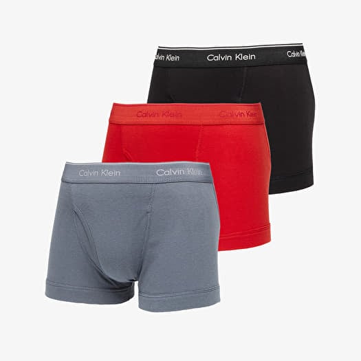 Calvin Klein Trunk 3 Pk Red