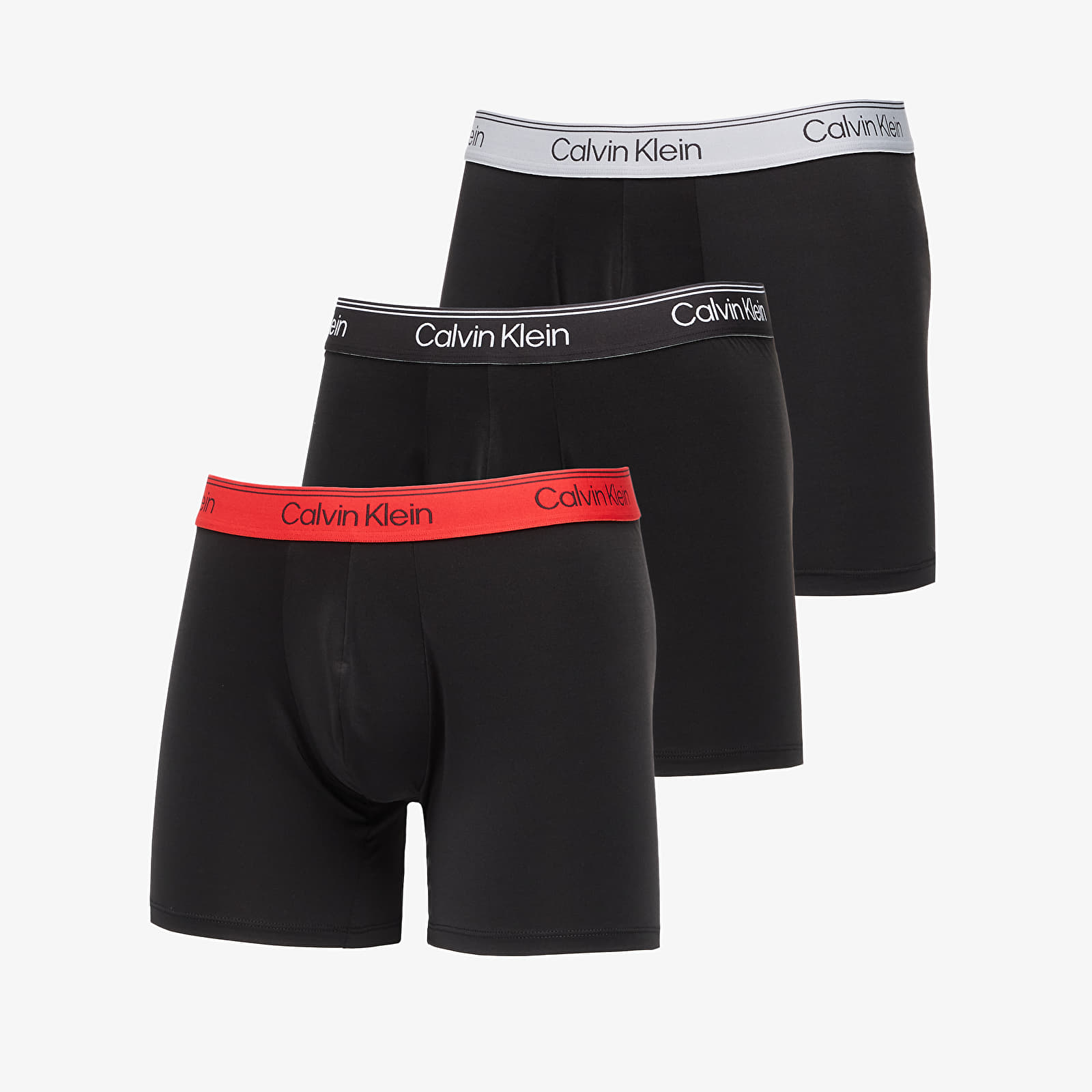 Vyriški bokseriai Calvin Klein Boxer Brief 3-Pack Black