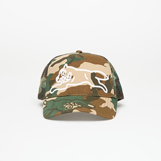 Mütze Billionaire Boys Club Icecream Running Dog Woodland Camo Trucker Cap Camo