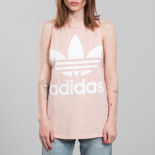 adidas Trefoil Tank Blush Pink Footshop