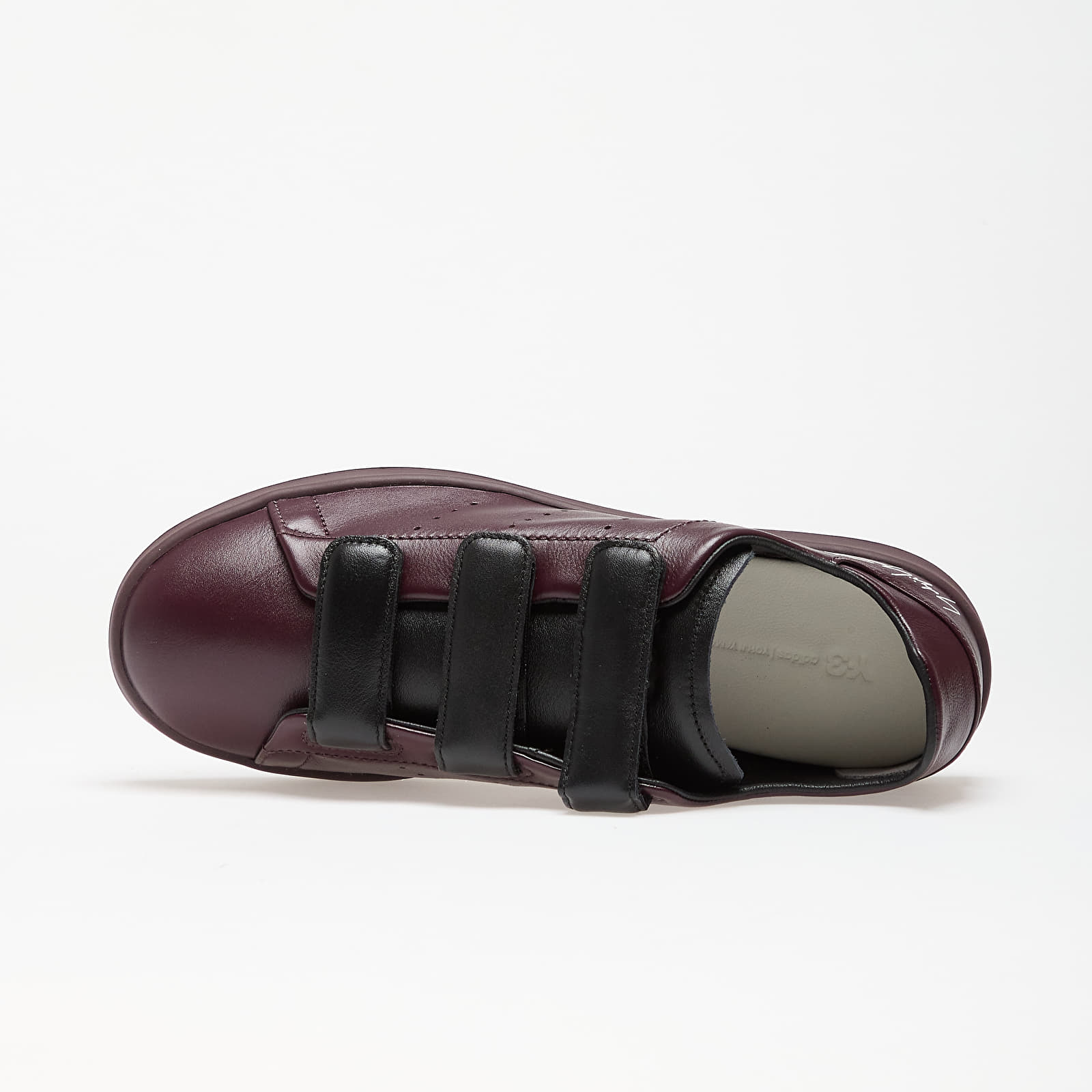 Herren Sneaker und Schuhe Y-3 Stan Smith Velcro Shadow Maroon/ Shadow Maroon/ Black