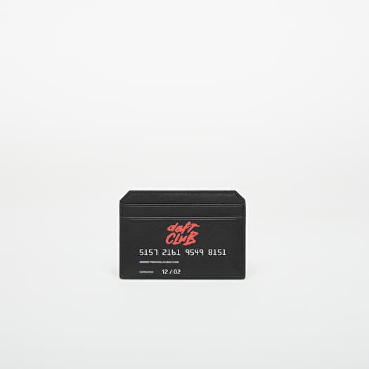 Lommebok PLEASURES Daft Club Cardholder Black