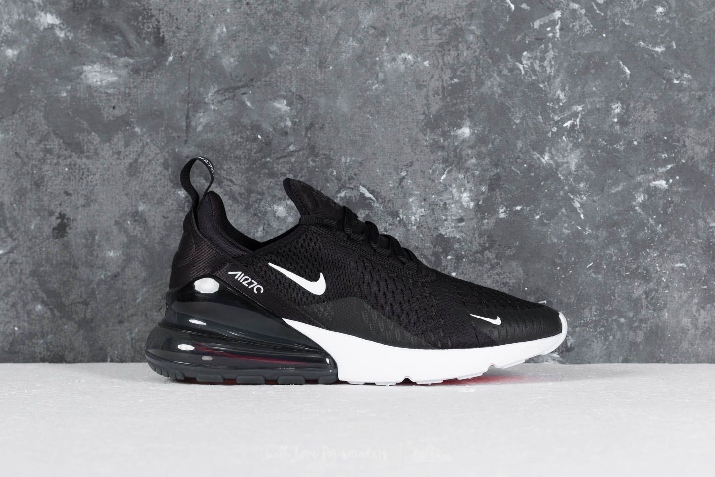 Nike air max 270 - men's black/anthracite/white/solar red shop