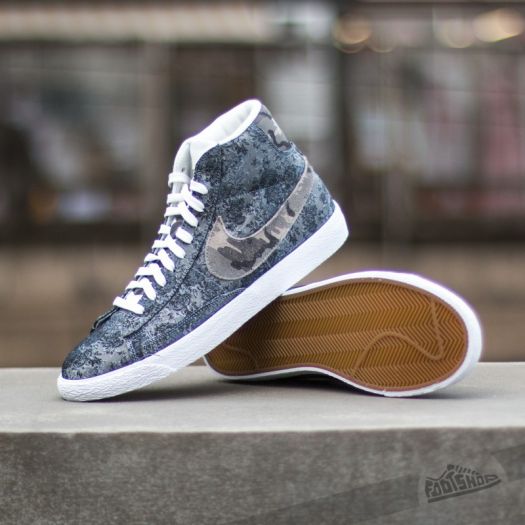 Men s shoes Nike Blazer Mid Premium Vintage White Sail Footshop