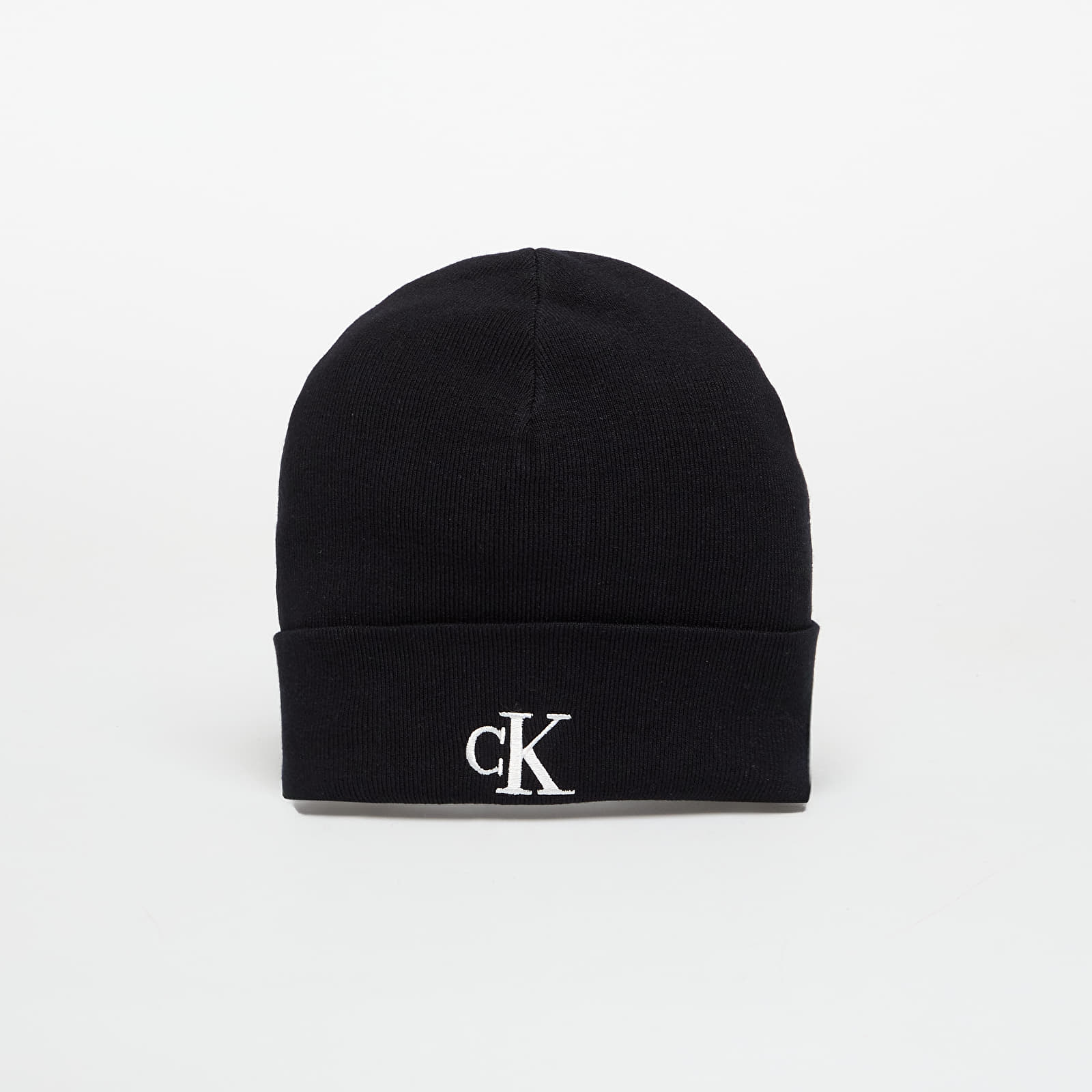 Hatte til mænd Calvin Klein Fine Rib Beanie Black