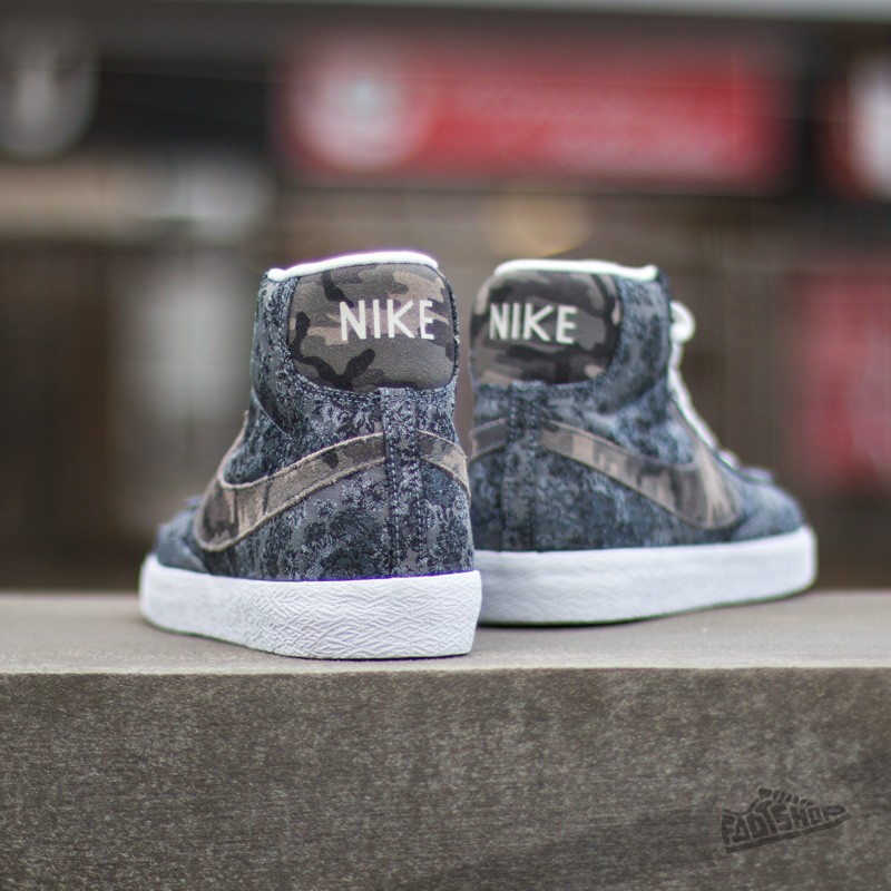 Men s shoes Nike Blazer Mid Premium Vintage White Sail Footshop