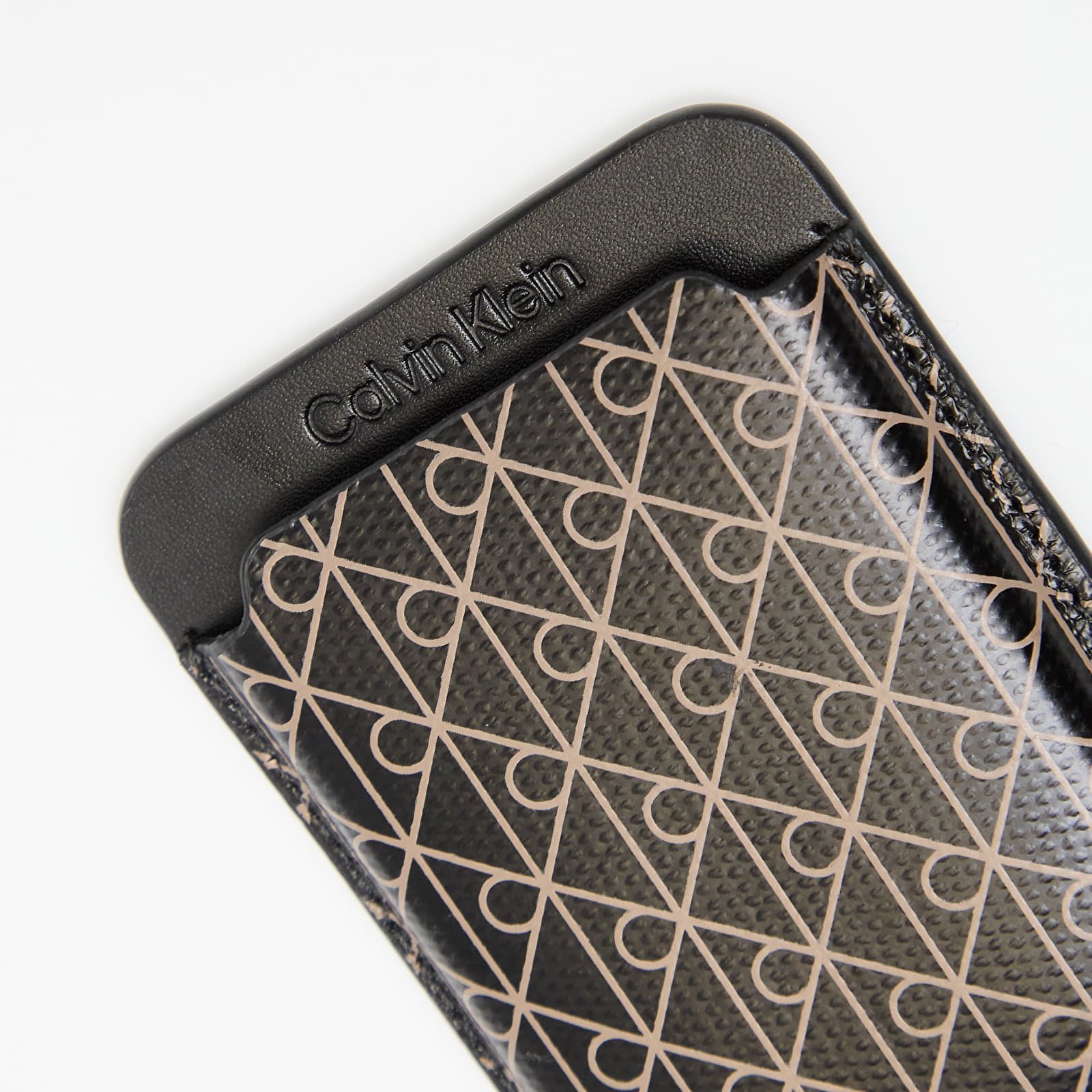 Men's wallets Calvin Klein Emblem Aop Key Fob + Cardholder Black