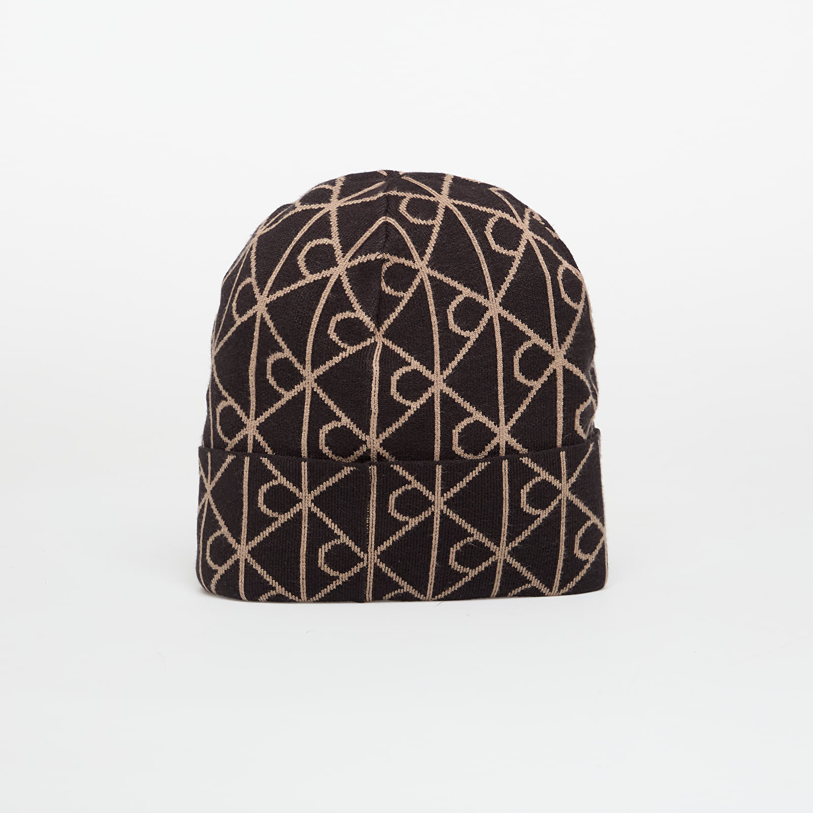 Hatte til mænd Calvin Klein Emblem Aop Jcq Fine Hat Black