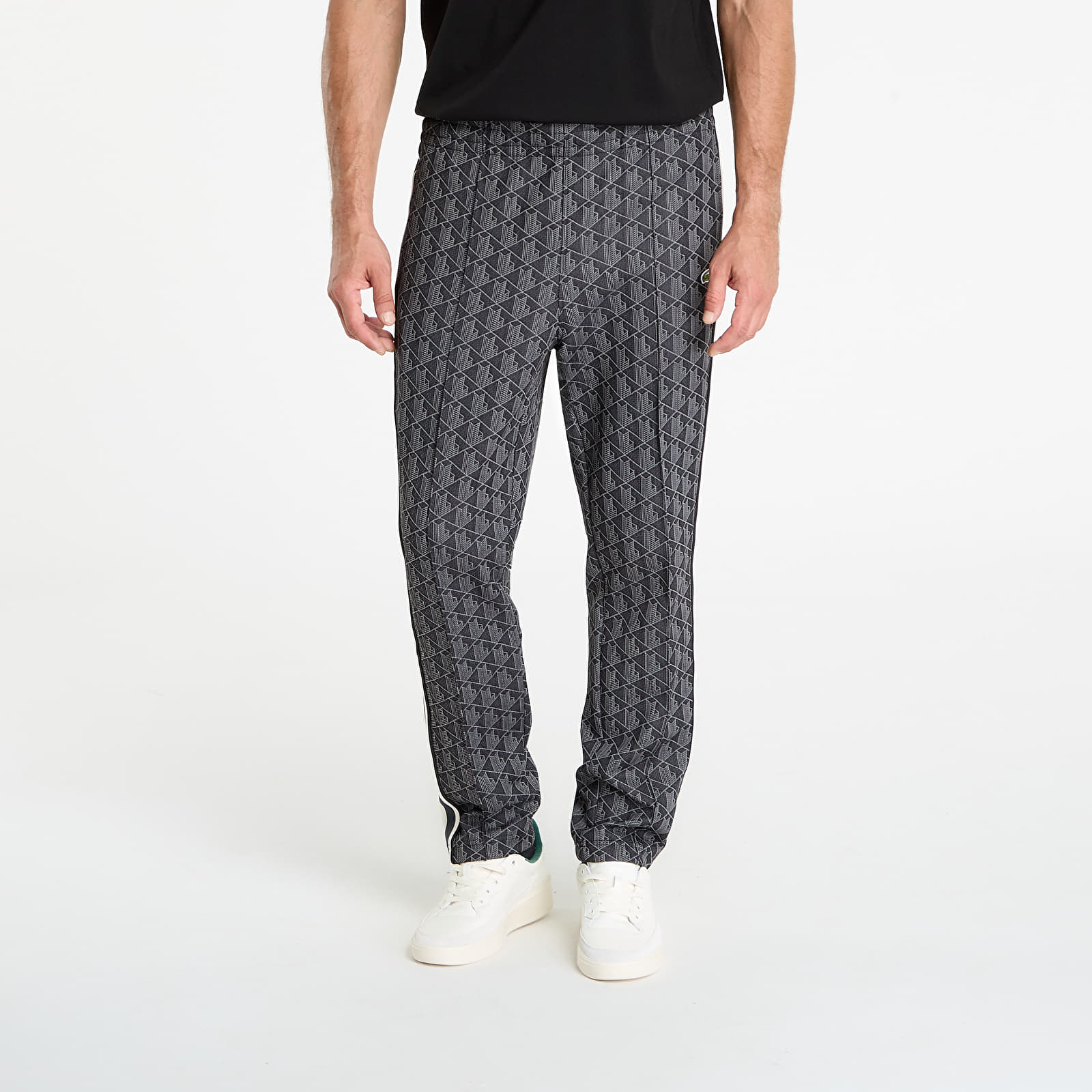 Ανδρικές φόρμες LACOSTE Men's Tracksuit Trousers Black/ Graphite