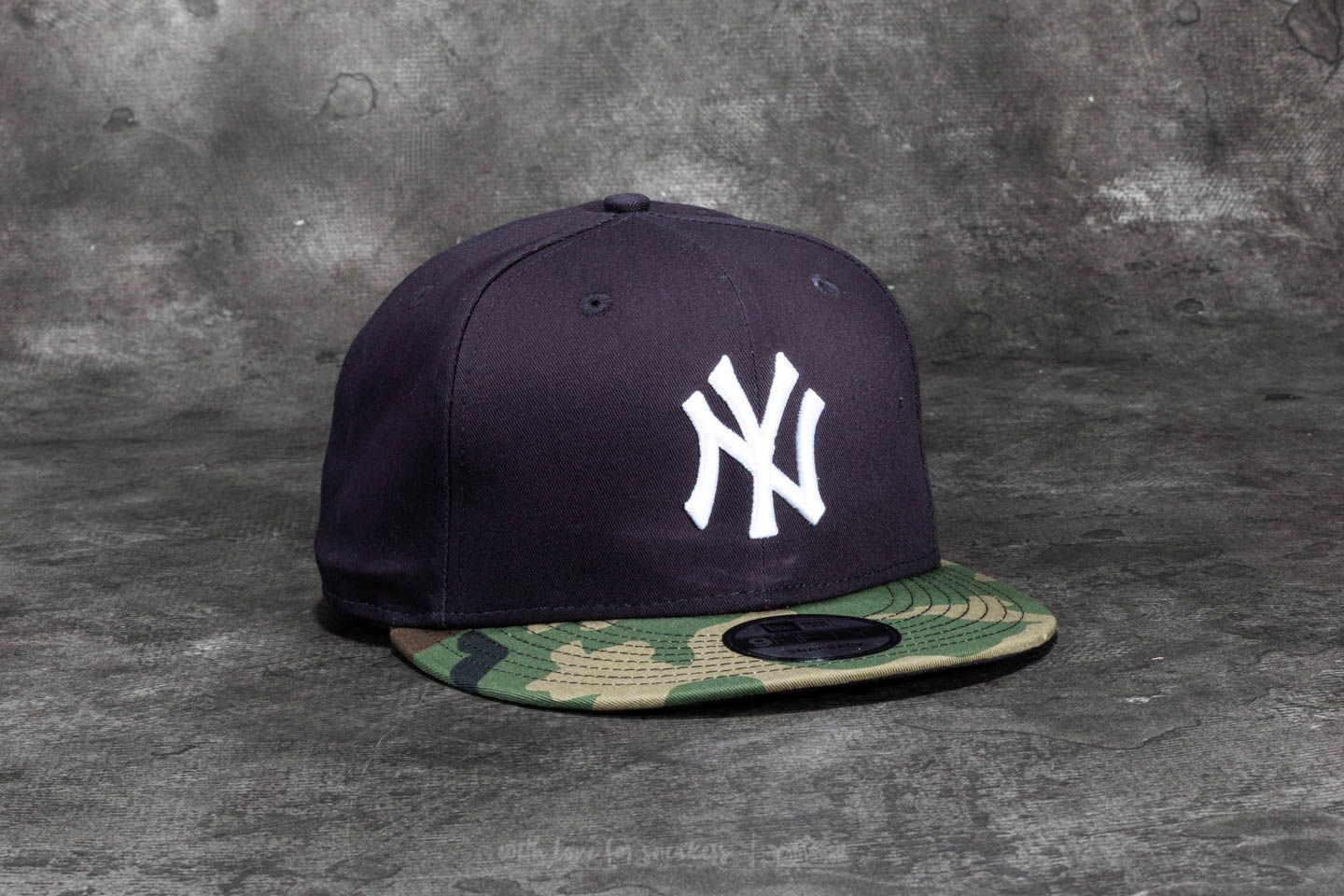 Caps New Era 9Fifty Team Camo New York Yankees Cap Navy/ Woodland Camo