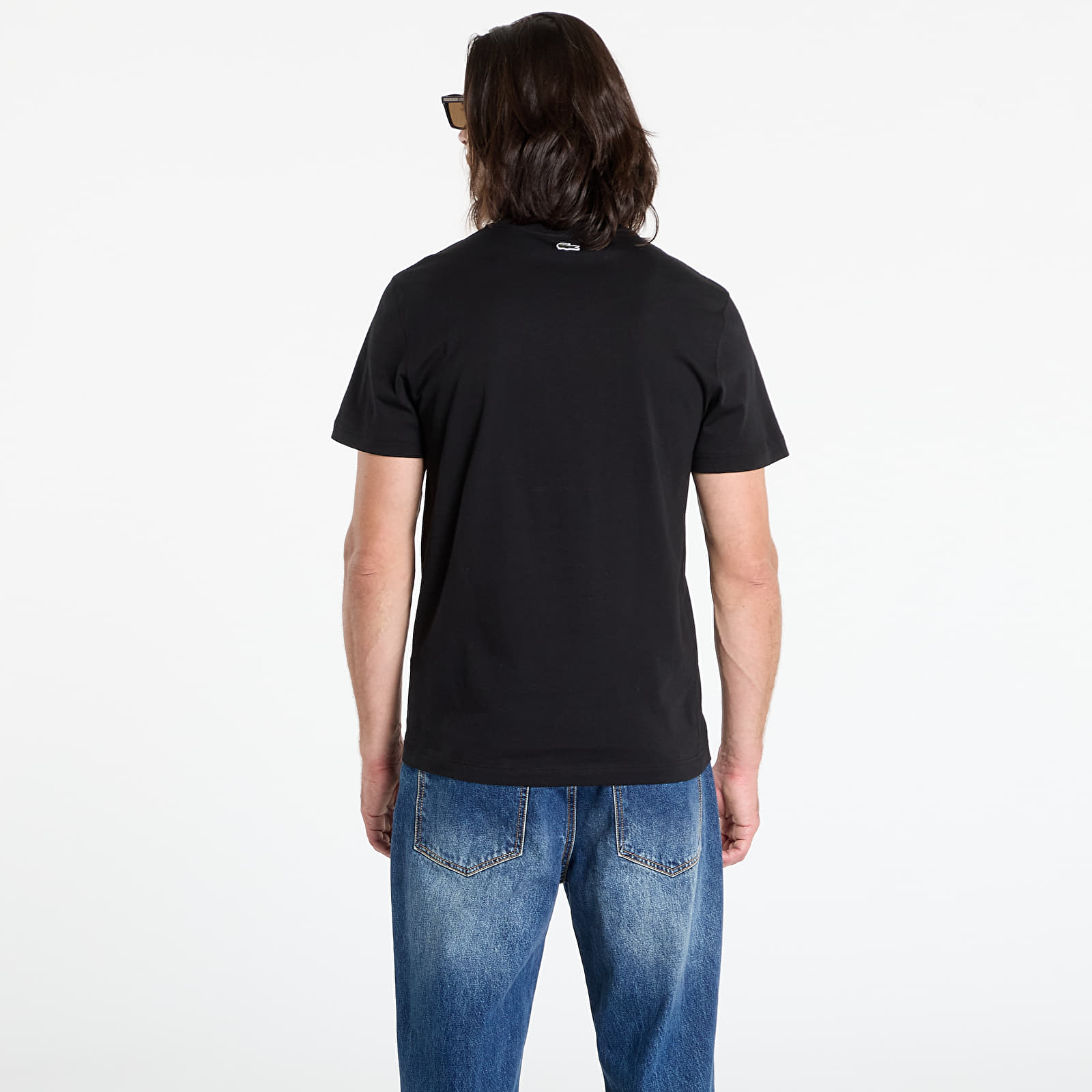 Miesten T-paidat LACOSTE Men's Tee-Shirt Black