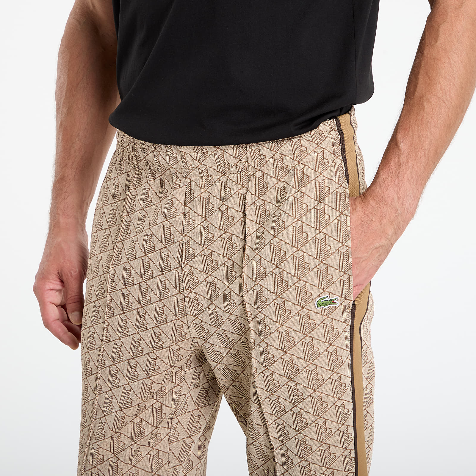 Men's trousers LACOSTE Men's Tracksuit Trousers Croissant/ Cookie-Port 0