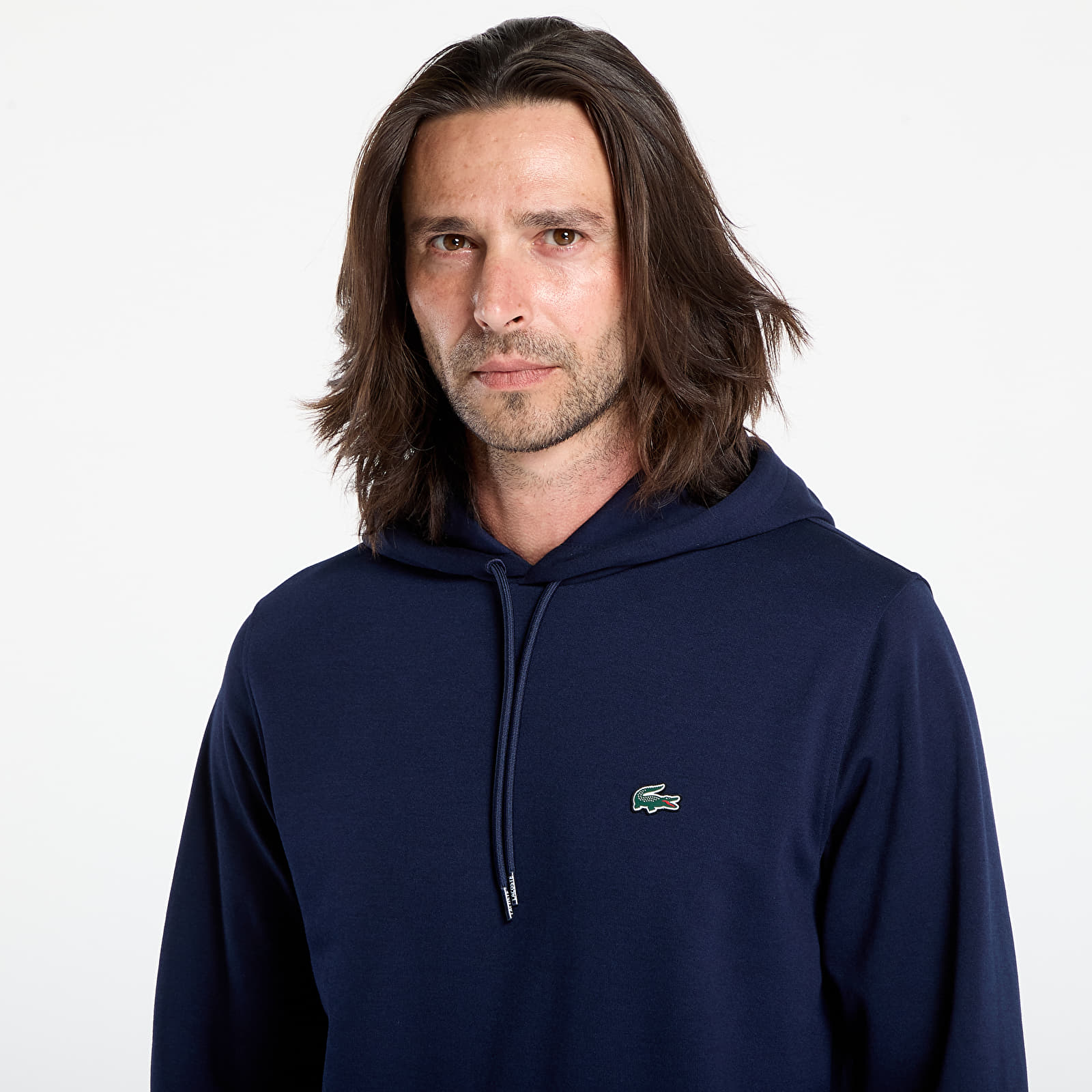 Miesten hupparit LACOSTE Men's Sweatshirt Navy Blue