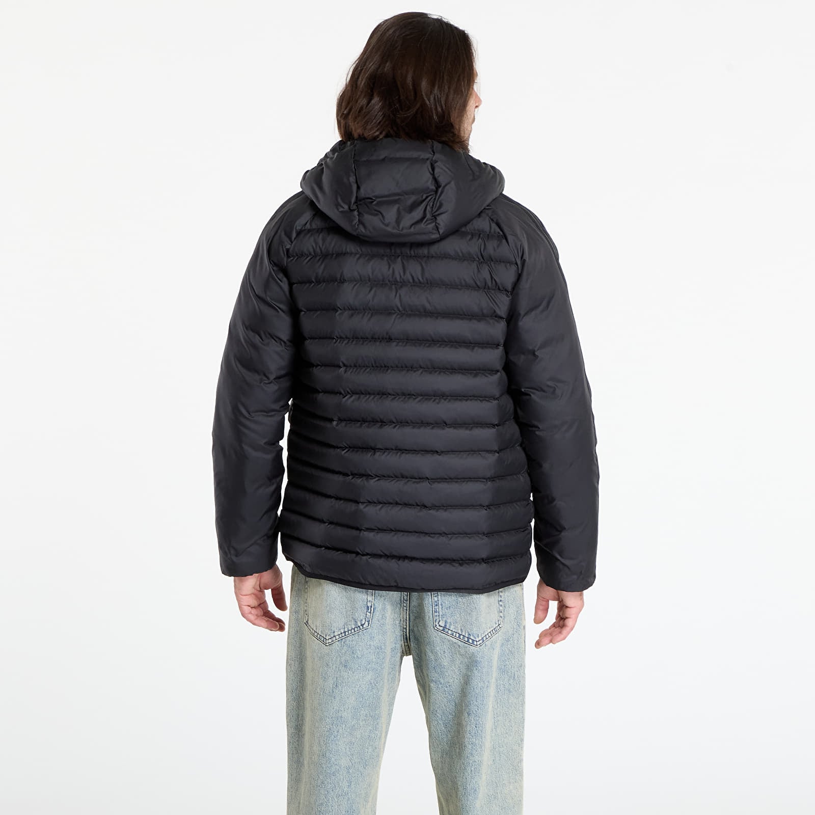 Men's jackets adidas Synthetic Hooded Jacket Black