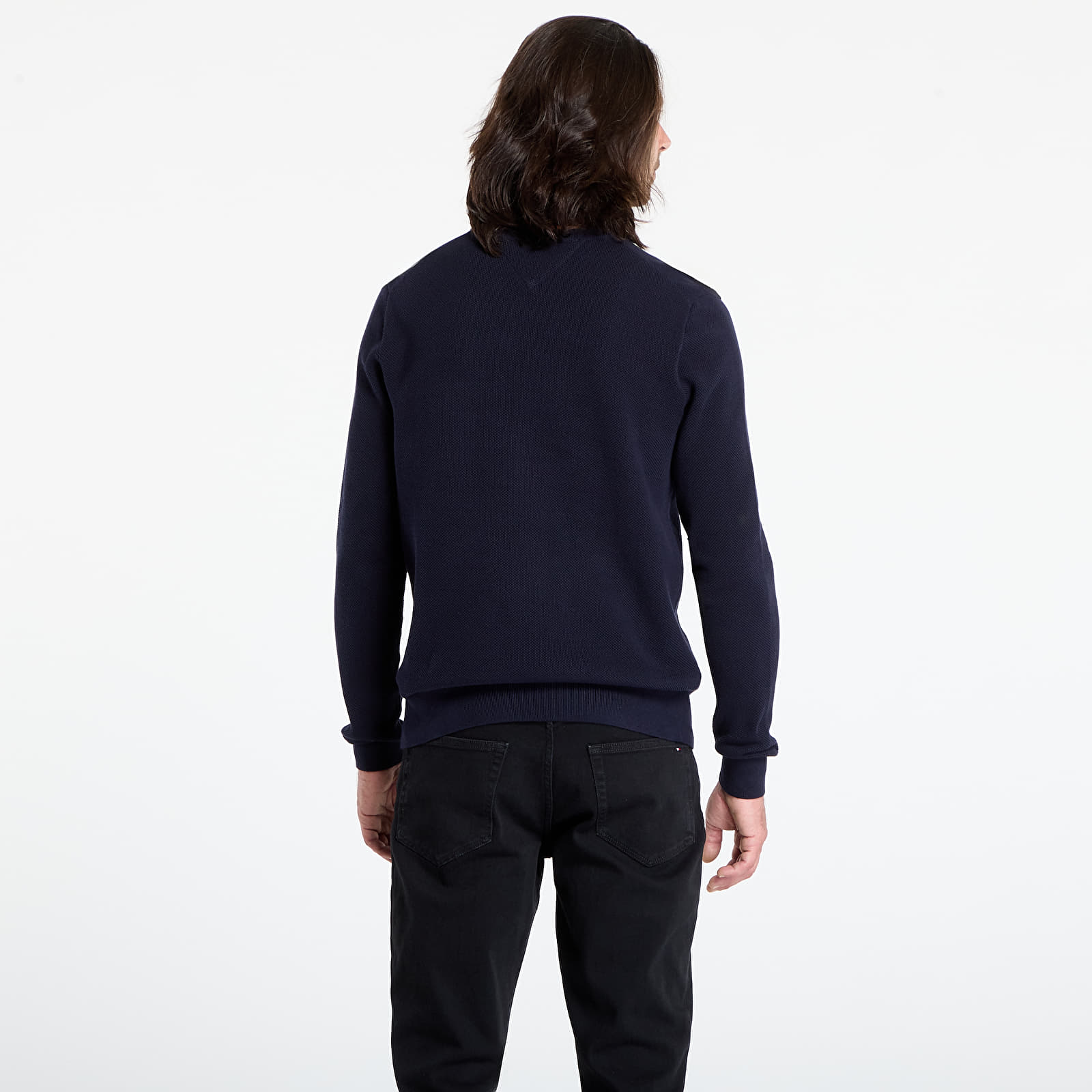 Moški hoodiji  Tommy Hilfiger Essential Structure Sweat Blue