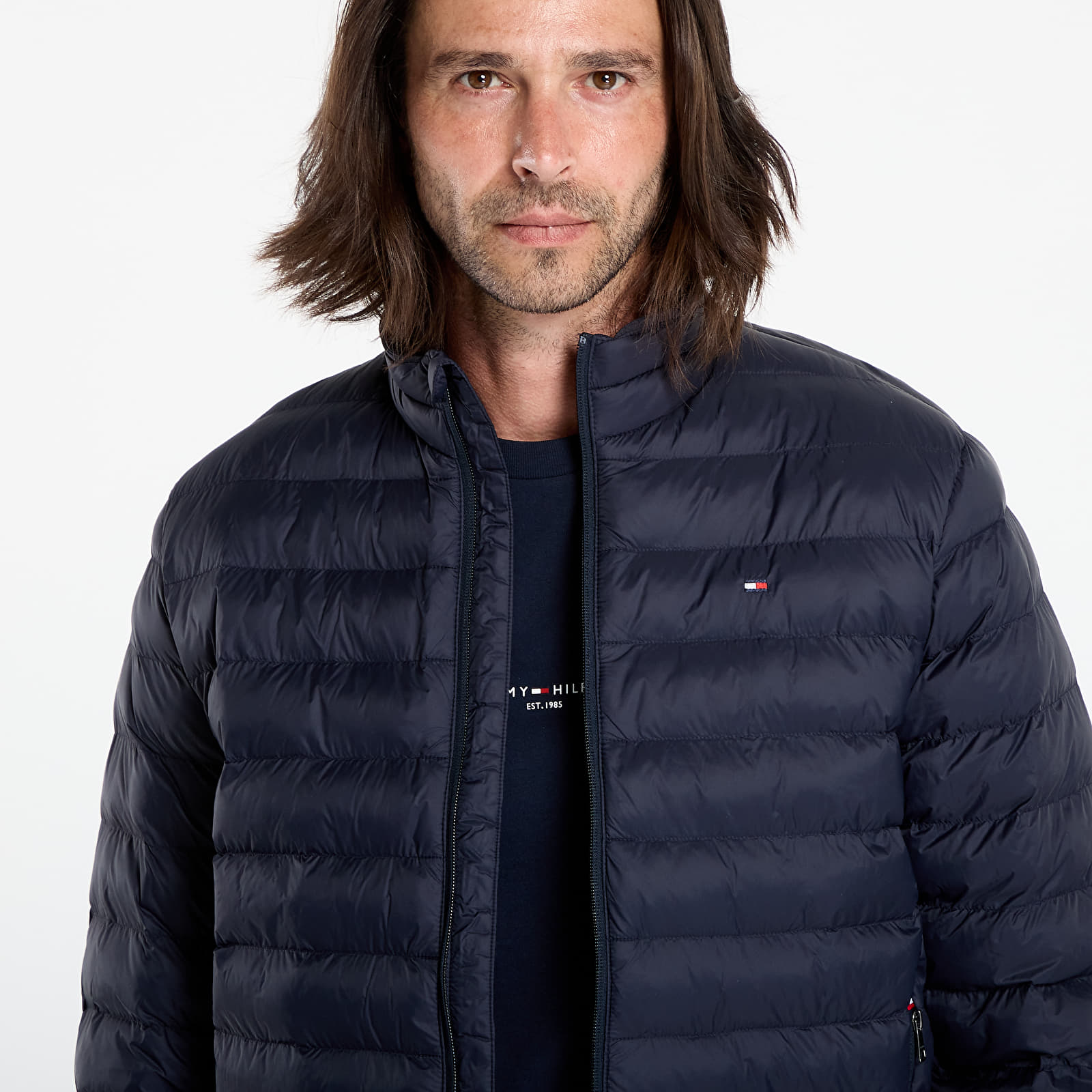 Men's jackets Tommy Hilfiger Core Packable Jacket Blue