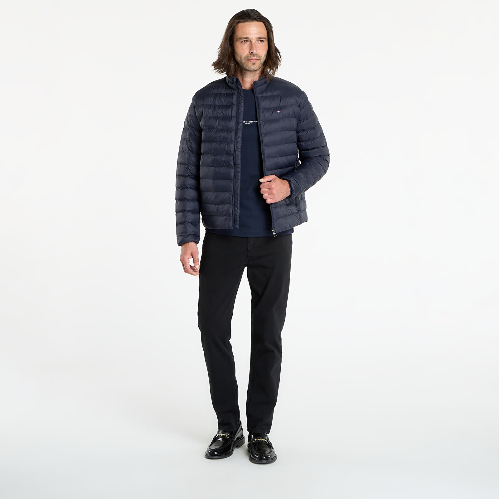 Men's jackets Tommy Hilfiger Core Packable Jacket Blue