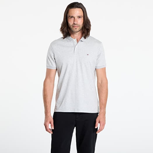 Tommy Hilfiger Liquid Cotton Reg Se Polo Grey
