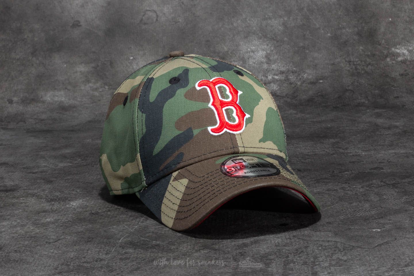 Camouflage red sox hat online