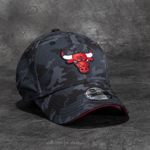 Caps New Era 9Forty Youth Camo Team Chicago Bulls Cap Dark Camo Footshop