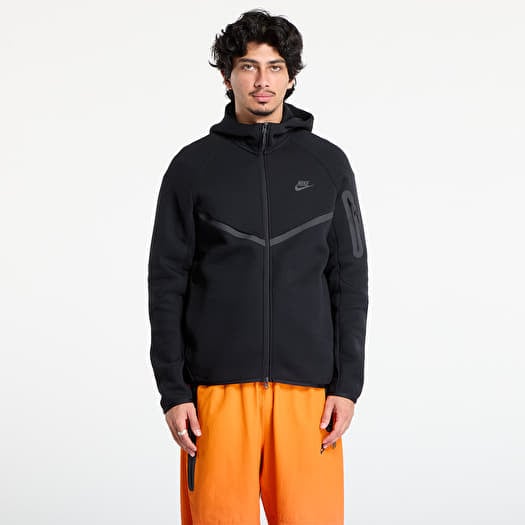 Nike Tech Men's Fleece Windrunner Full-Zip Jacket Black/ Black
