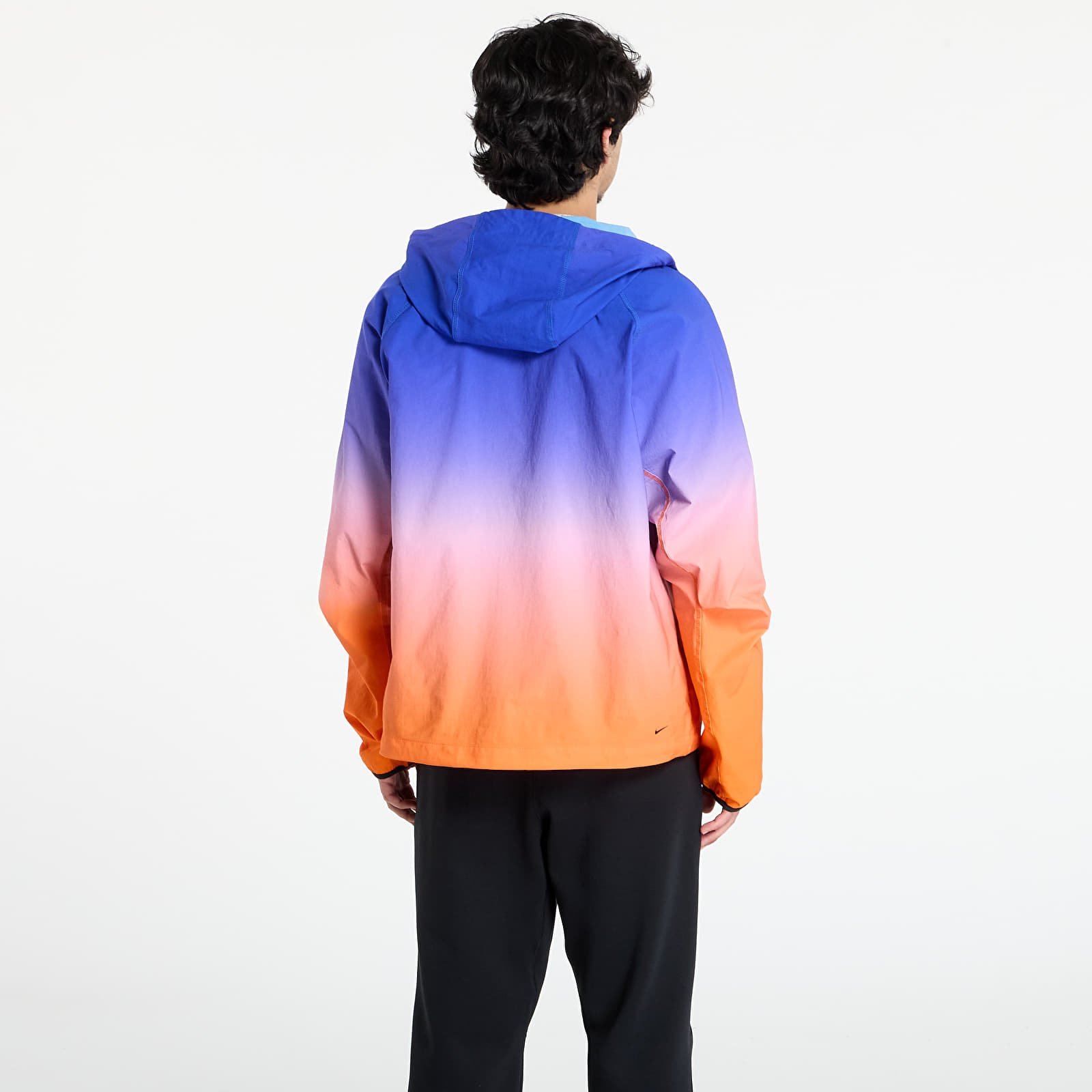 Jakker Nike Tech Men's Woven Full-Zip Jacket Game Royal/ Safety Orange