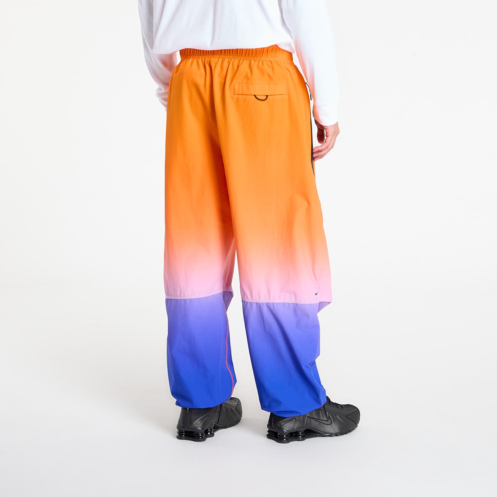Kelnės Nike Tech Men's Woven Pants Game Royal/ Safety Orange