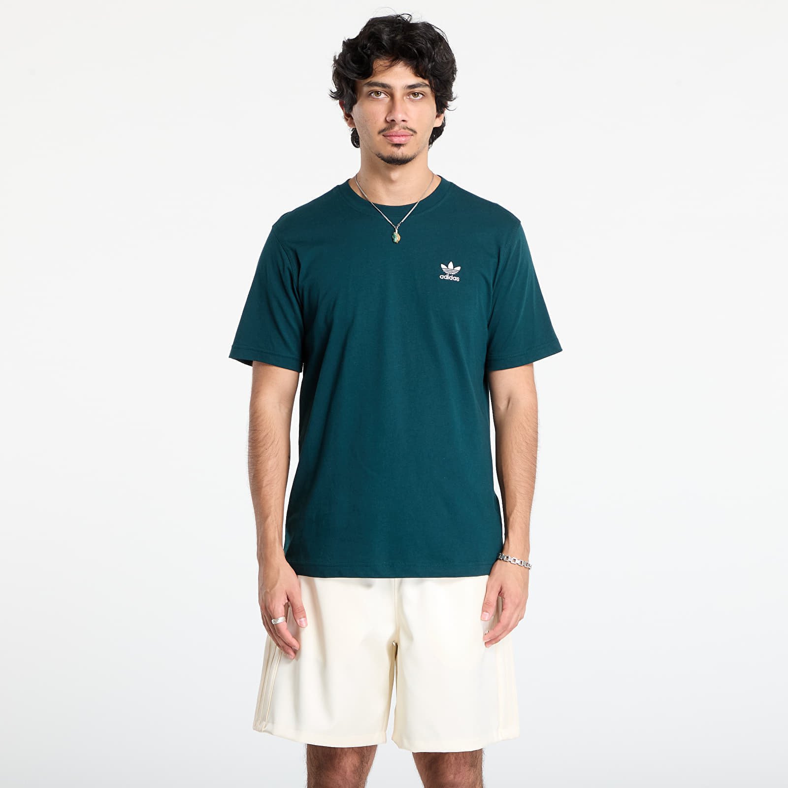 Tricou adidas Trefoil Essentials Tee Aurora Ivy XXL