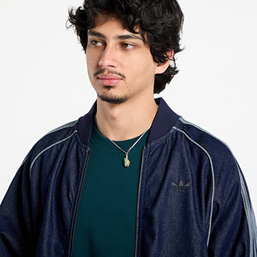 Jackets adidas SST Adicolor Loose Denim Stone Jacket Indigo Denim