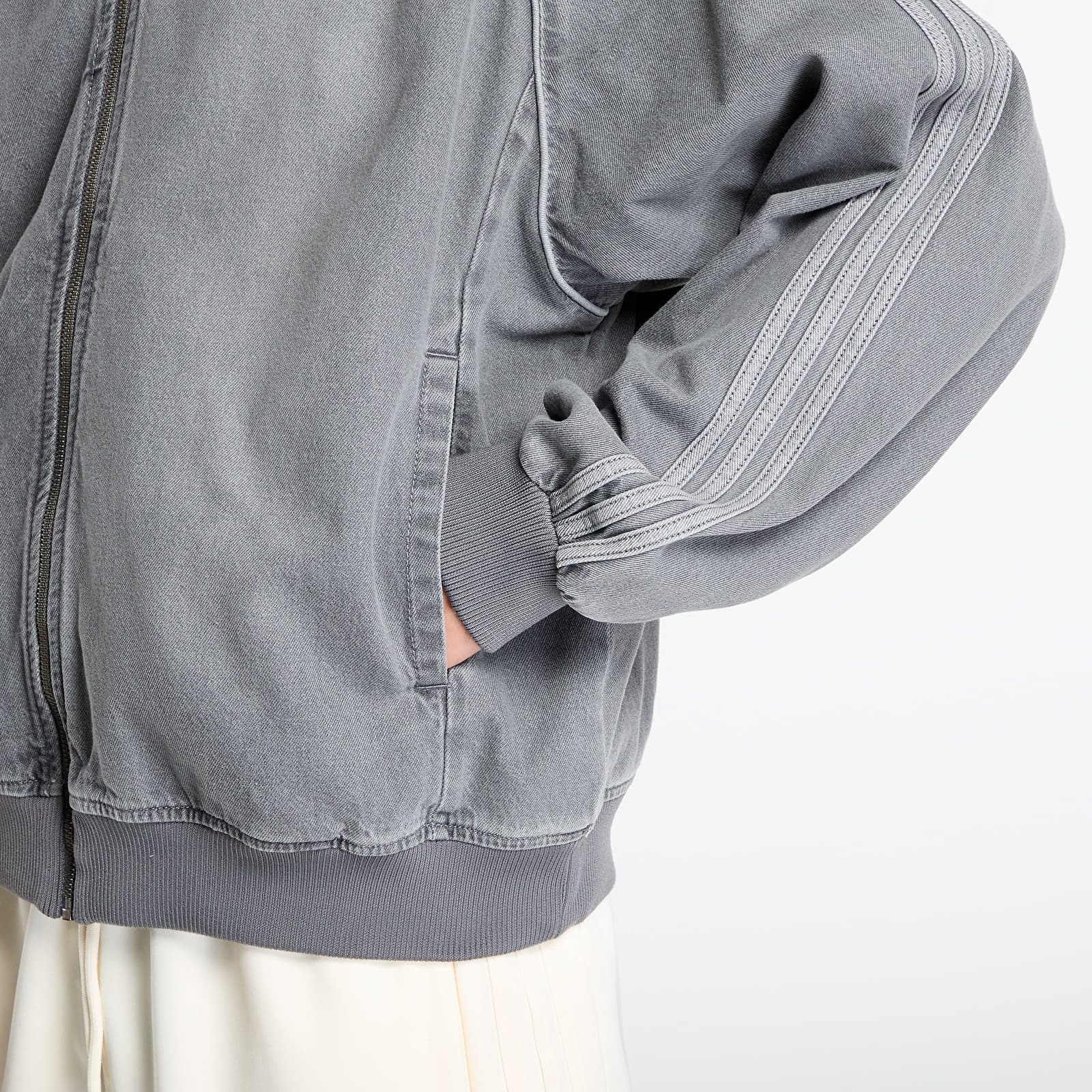 Jackets adidas SST Adicolor Loose Denim Jacket Light Denim