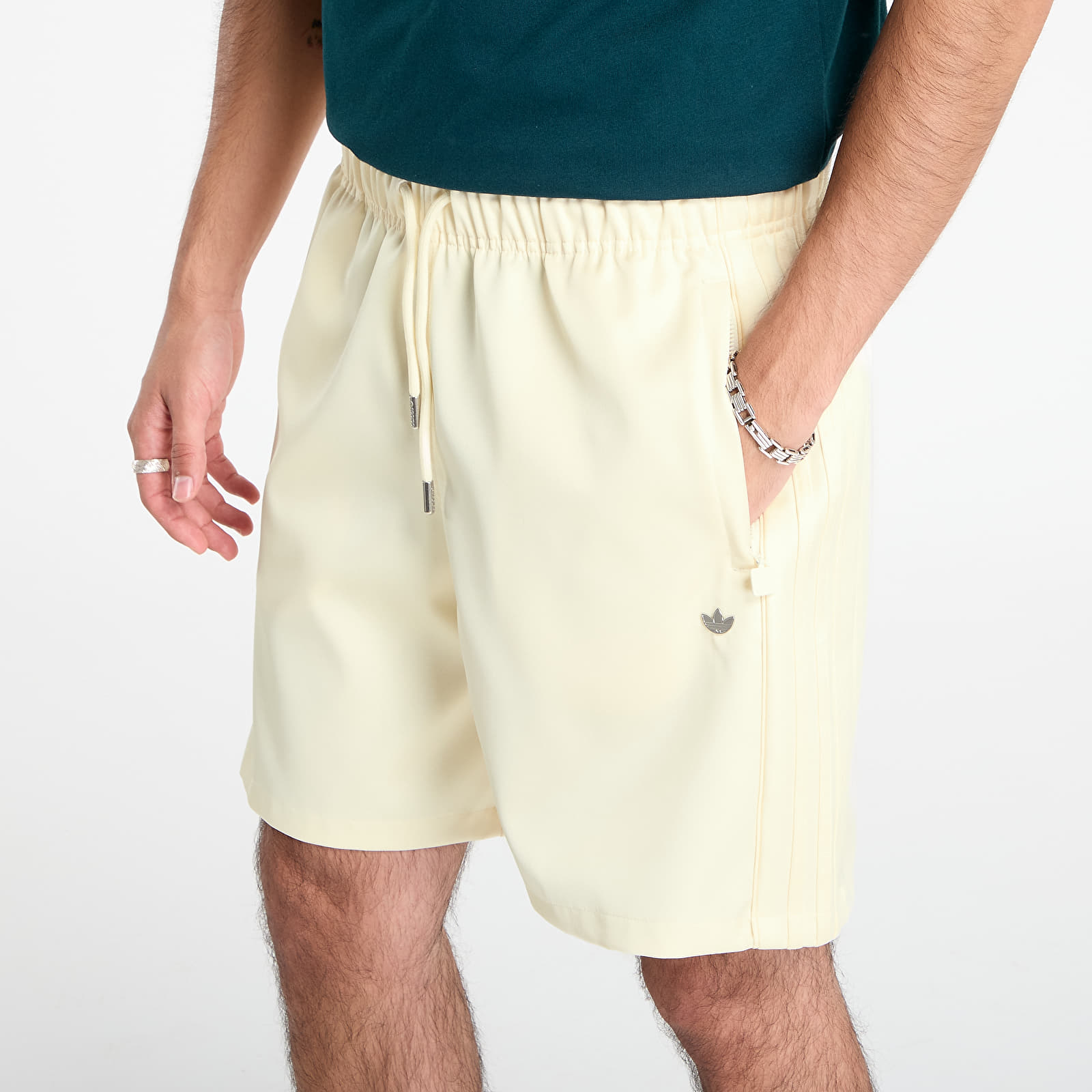 Shorts adidas Satin Short Crew White