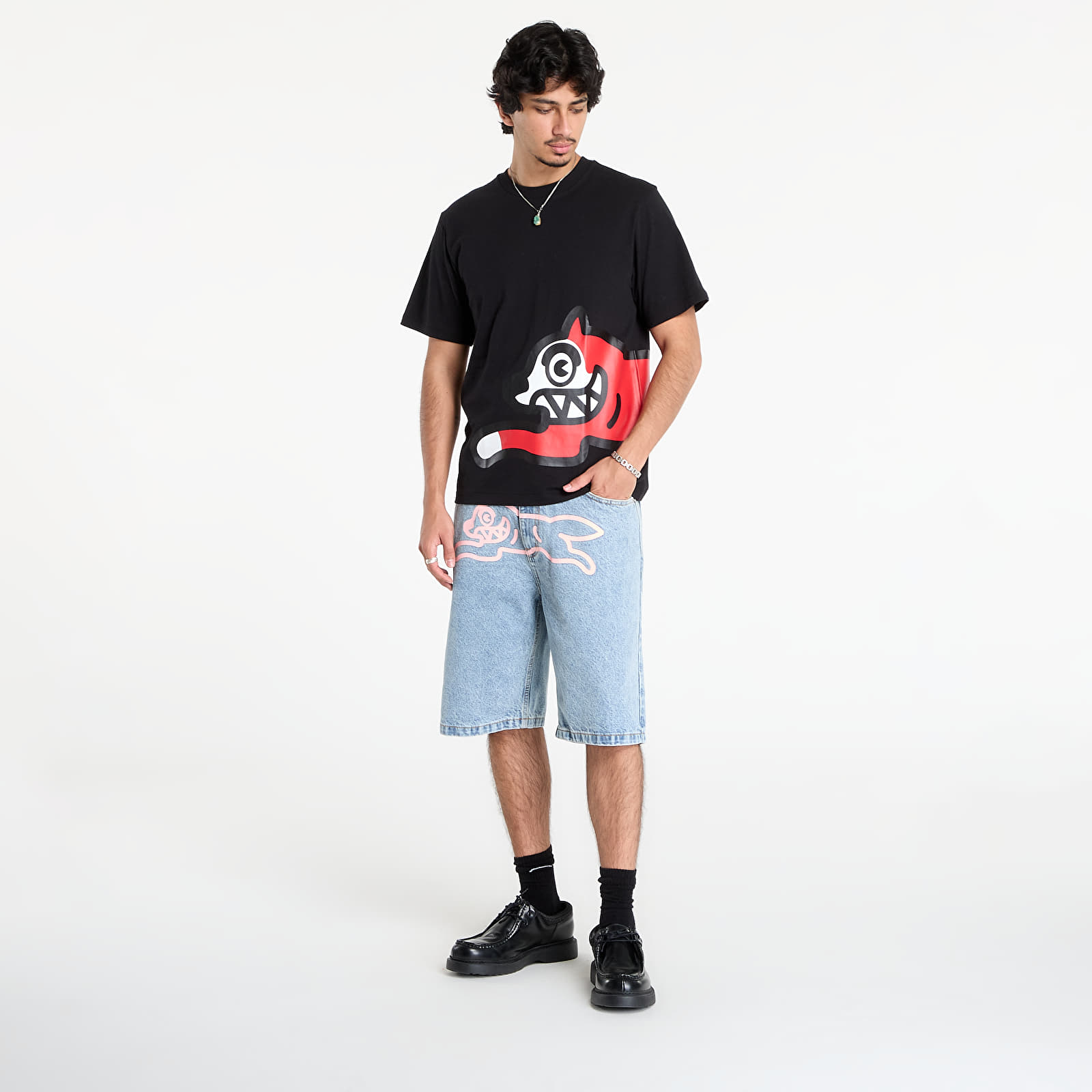 Tričká Billionaire Boys Club Icecream Jumbo Running Dog T-Shirt Black