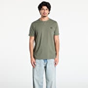 FRED PERRY Contrast Tape Ringer T-Shirt Lrlwrthgreen/ Blk