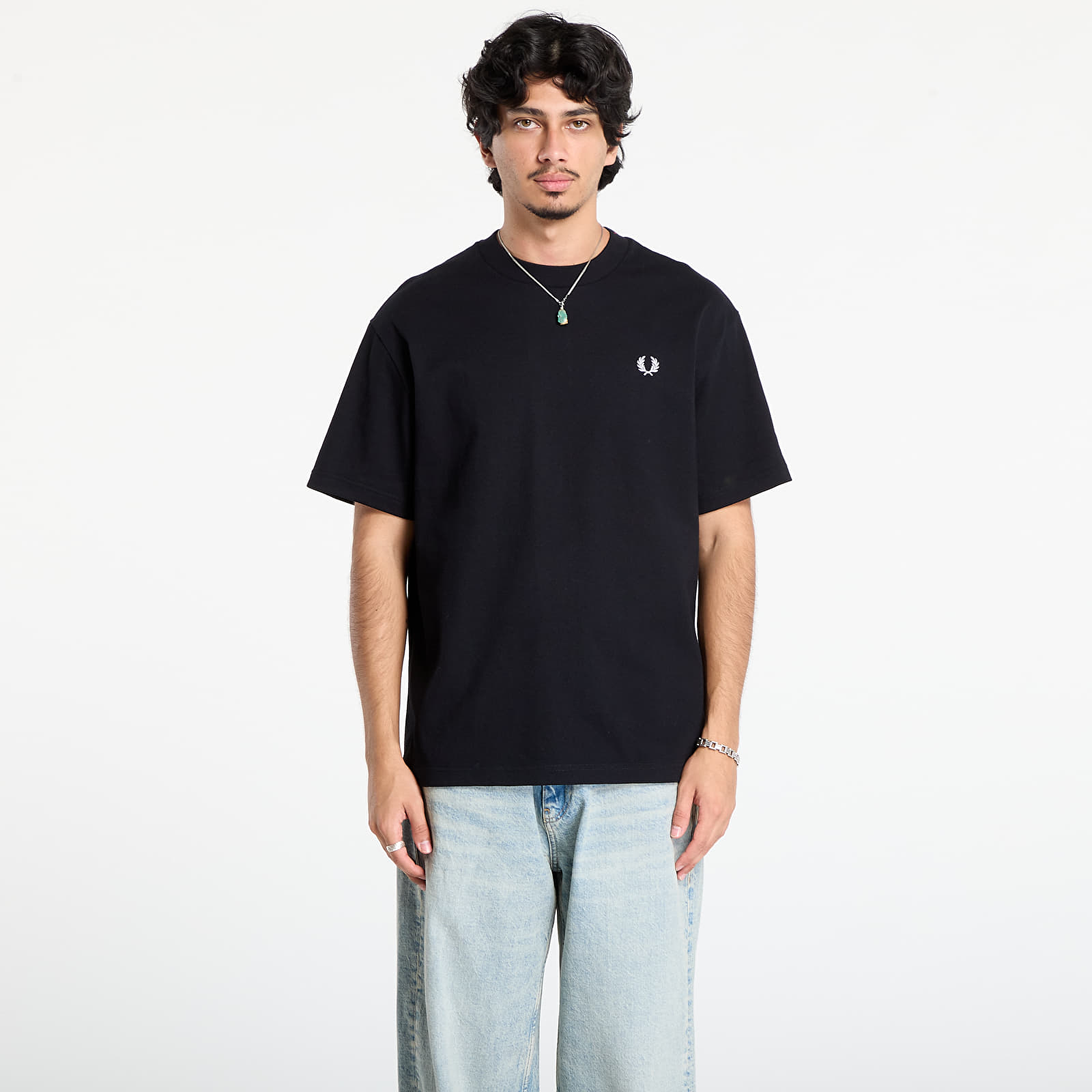 T-shirts FRED PERRY Relaxed T-Shirt Black