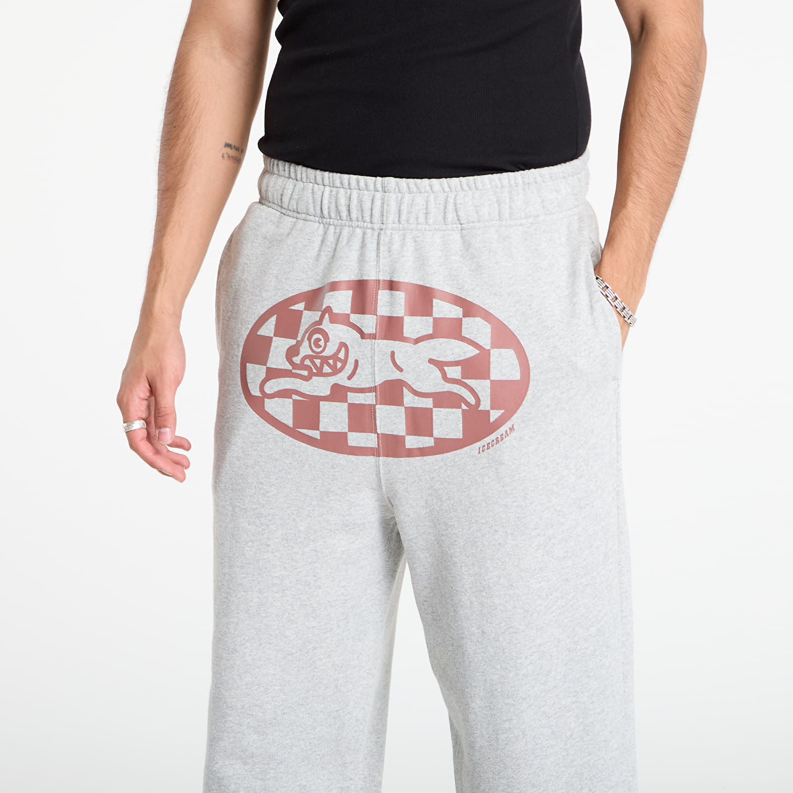 Joggerpüksid Billionaire Boys Club Icecream Checker Running Dog Sweatpants Heather Grey