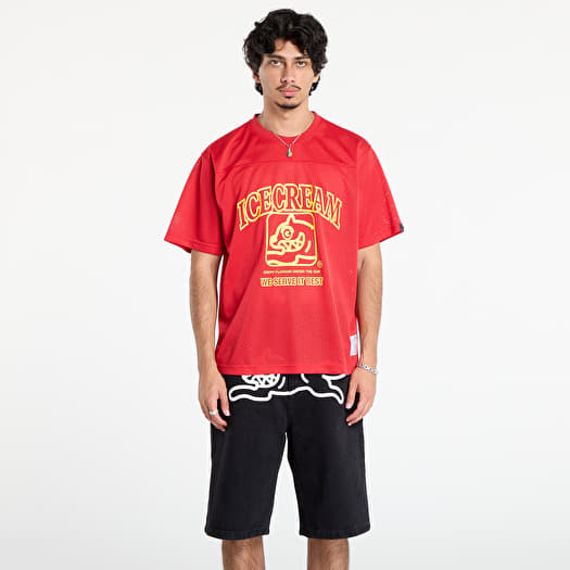 Jersey Billionaire Boys Club Icecream Team Football Shirt Red