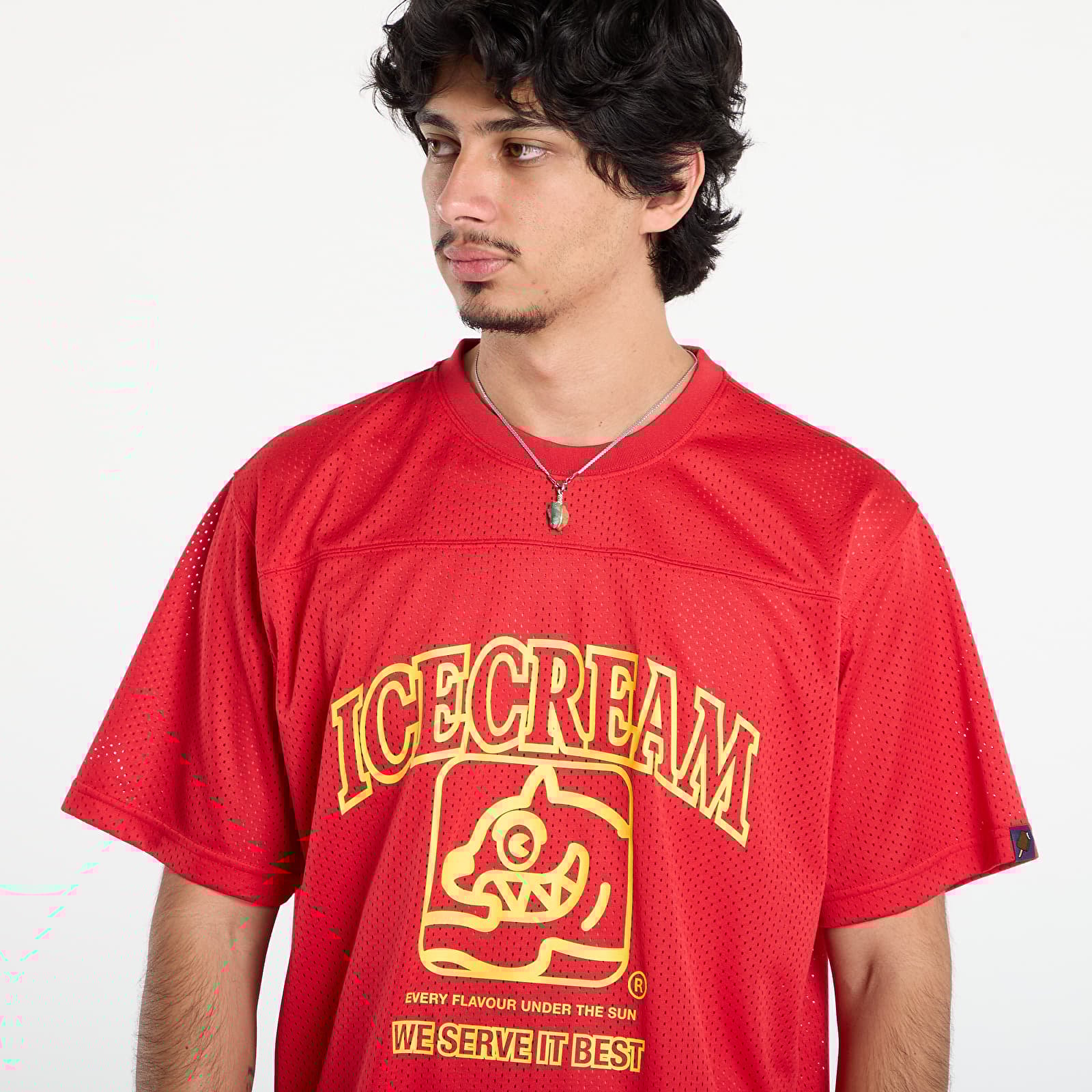 Dresy Billionaire Boys Club Icecream Team Football Shirt Red