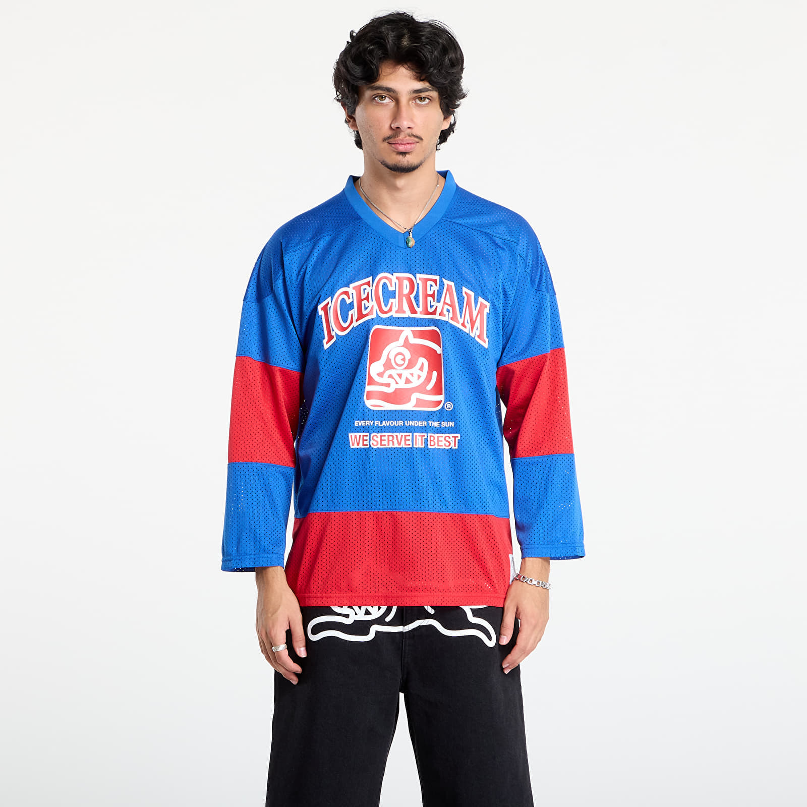 Джърси Billionaire Boys Club Icecream Team Hockey Shirt Blue/Red L