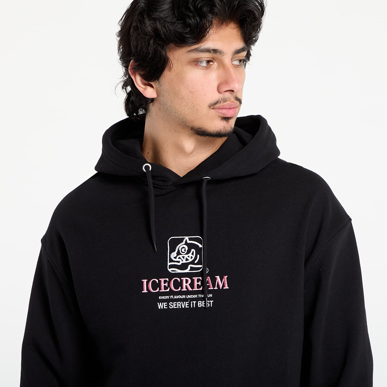 Mikiny Billionaire Boys Club Icecream Serve It Best Popover Hood Black