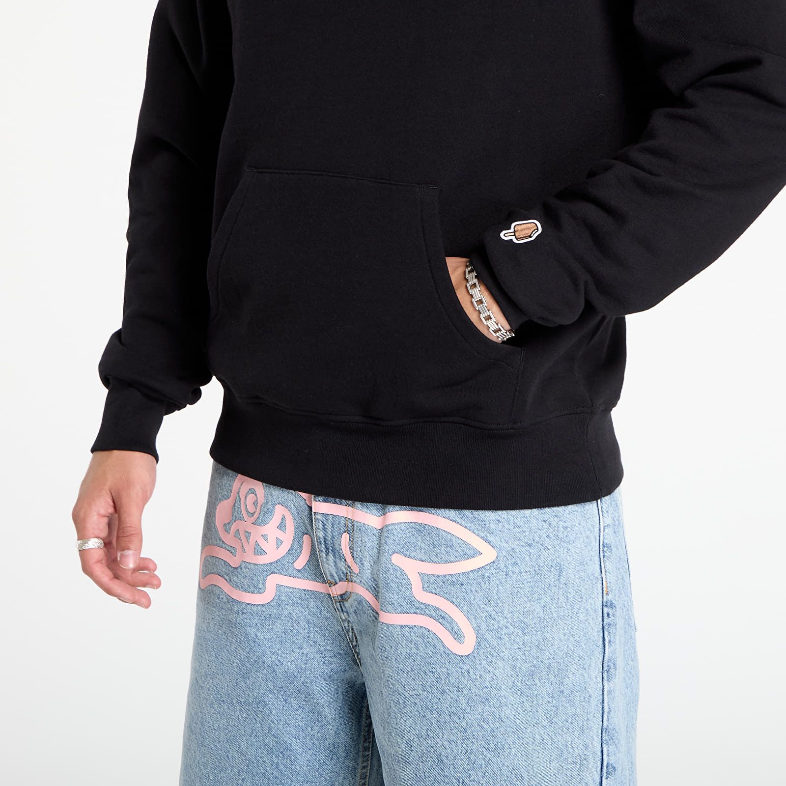 Mikiny Billionaire Boys Club Icecream Serve It Best Popover Hood Black