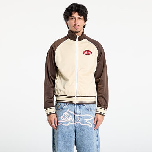 Billionaire Boys Club Icecream Running Dog Zip Through Track Top Brown