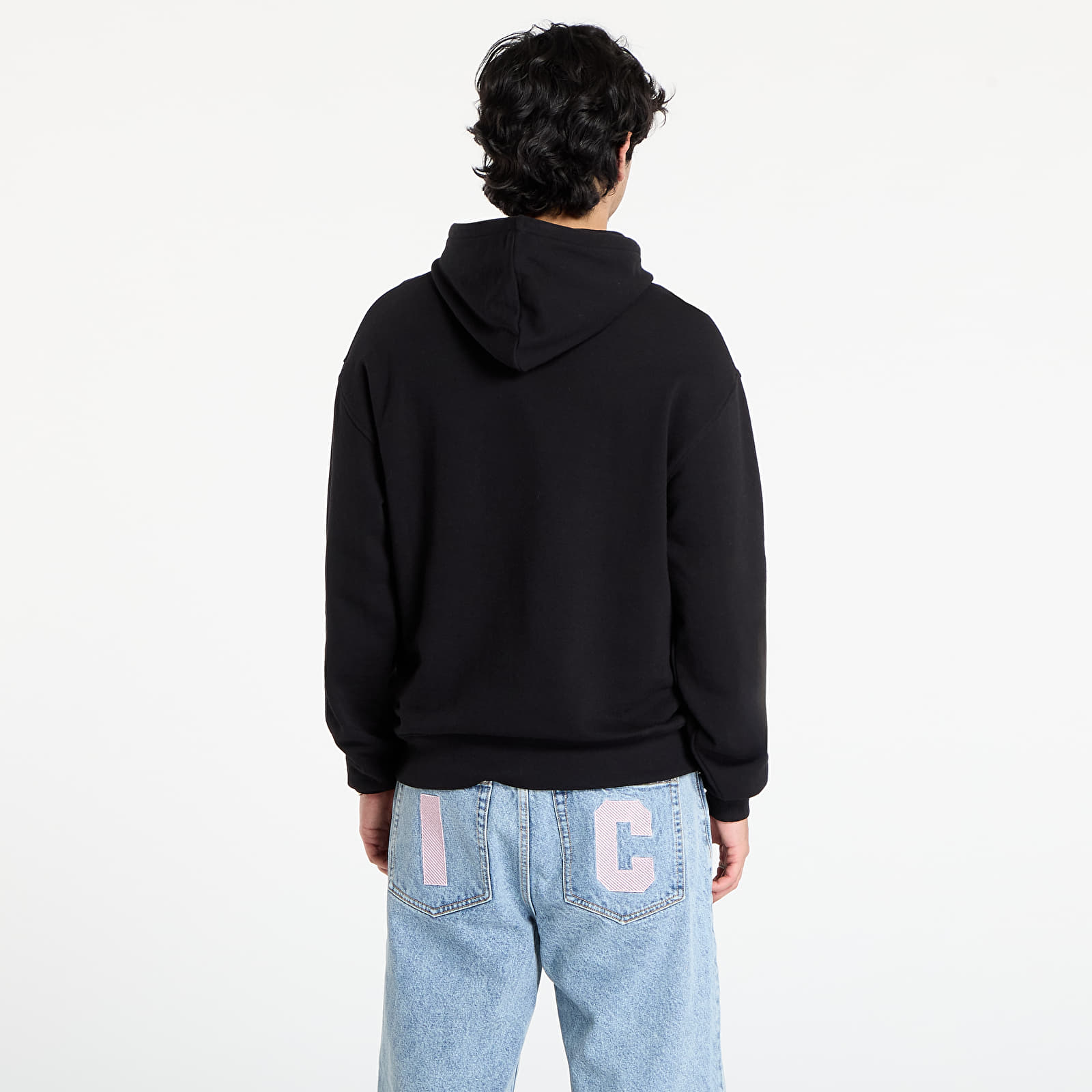 Mikiny Billionaire Boys Club Icecream Checker Running Dog Popover Hood Black
