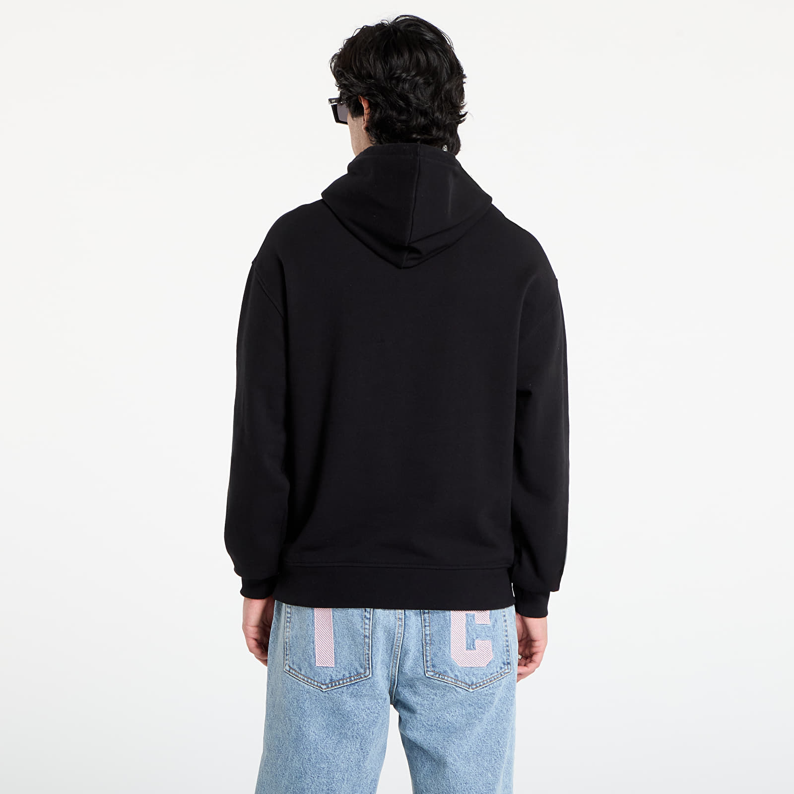 Mikiny Billionaire Boys Club Icecream Woodland Camo Running Dog Popover Hood Black