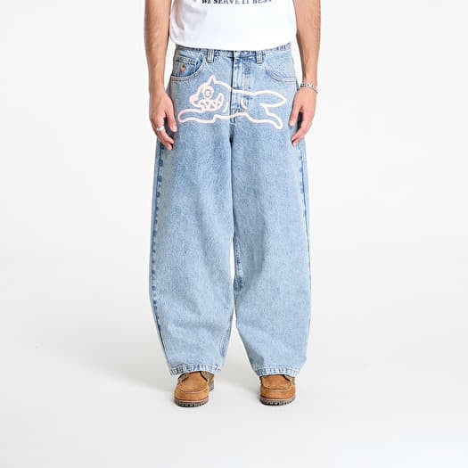Billionaire Boys Club Icecream Running Dog Triple Scoop Denim Pants Heavy Wash Blue
