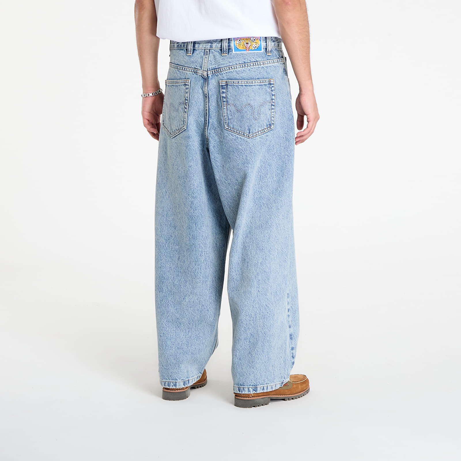 Džínsy Billionaire Boys Club Icecream Running Dog Triple Scoop Denim Pants Heavy Wash Blue