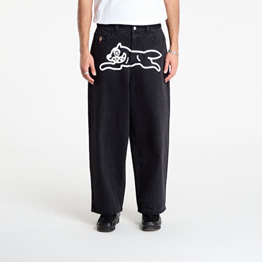 Jeans Billionaire Boys Club Icecream Running Dog Triple Scoop Denim Pants Black