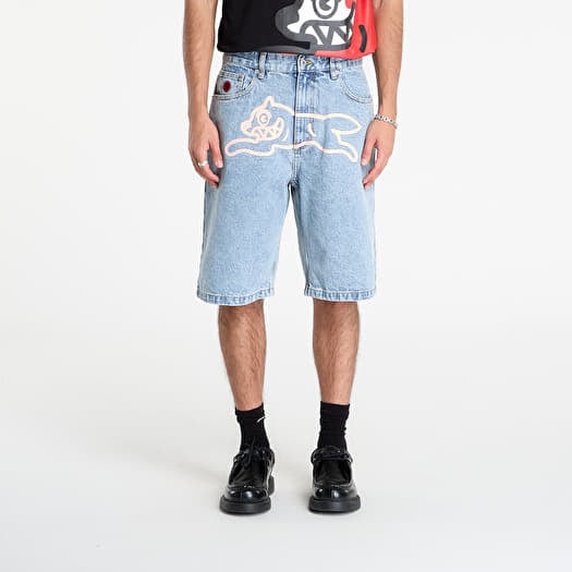 Shorts Billionaire Boys Club Icecream Running Dog Denim Shorts Heavy Wash Blue