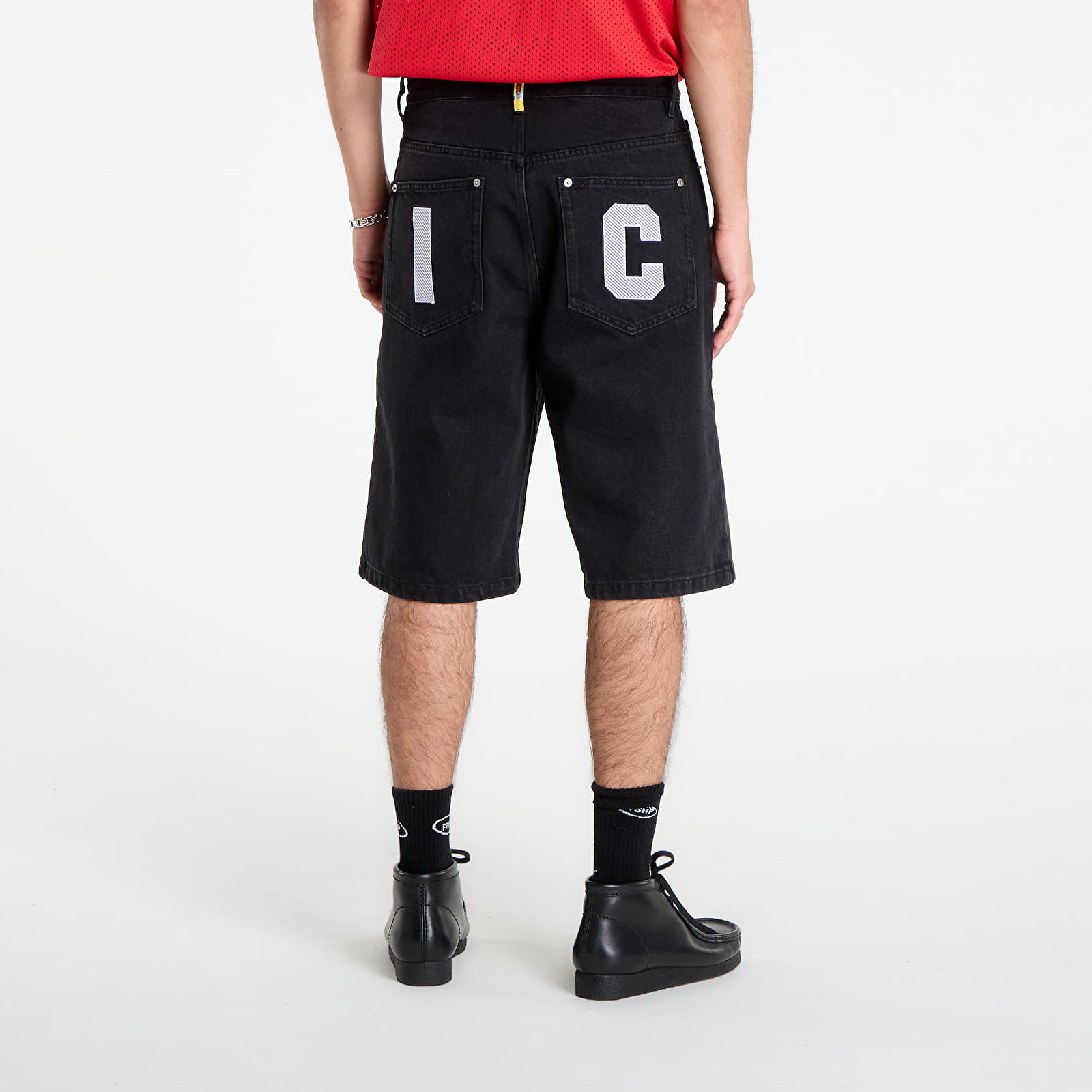 Shorts Billionaire Boys Club Icecream Running Dog Denim Shorts Black